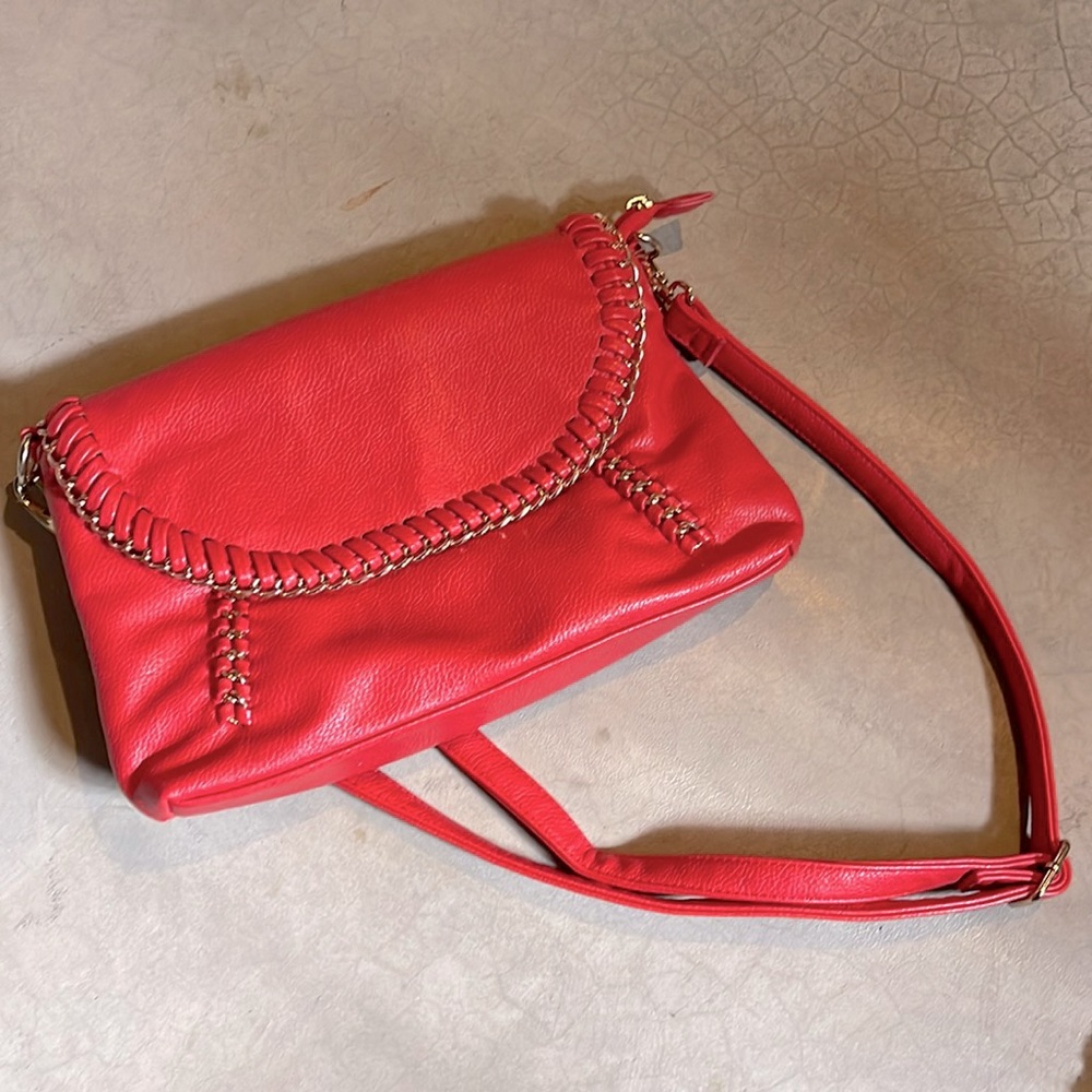 Red Crossbody Bag